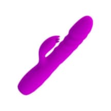 Morgece Usb Şarjlı 12 Titreşim Ve 4 İleri Geri Hareket Fonksiyonlu Rabbit Vibratör