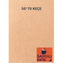 50x70 Cm Keçe 2.0 Mm 1 Adet Renkli Hobi Keçesi Elişi Keçesi Anasınıfı Kreş Ten Rengi