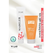 W-Lab Cosmetics Madeleb Krem + W-Lab Cosmetics Güneş Koruyucu Krem Set