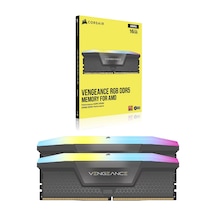 Corsaır Vengeance Rgb Ddr5 32gb 2x16gb 6400mhz Ddr5 Ram Cmh32gx5m2b6400z36