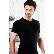 Hmd Erkek Bisiklet Yaka Lcyralı Kısa Kollu Tshirt 704-705