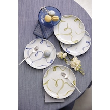 Kütahya Porselen Grazia 4 Parça 21 Cm Pasta Tabağı 447018