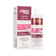 Softto Plus Onarıcı ve Güçlendirici Eşek Sütü Şampuanı 400 ML