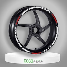 Reflektör Beyaz Iı Yamaha Nmax Uyumlu 1 Set Jant Şeridi