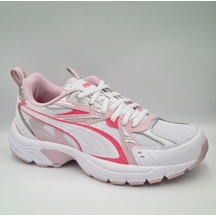 Puma Milenio Tech Beyaz Pembe Kadın Sneaker Spor Ayakkabı Beyaz - Açık Pembe