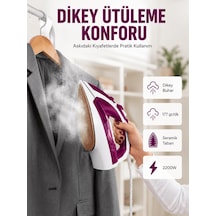 Modern Tasarım 2200w Dayanıklı Buharlı Seramik Kaplama Ütü Yeni Nesil