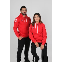 Hummel Armin Pamuklu Hoodie Kırmızı