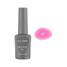 Pamuk Şeker Pembe Kalıcı Oje 67-yoğun Renk Veren Jel Oje 12 Ml-nail Uv Gel Polish 67