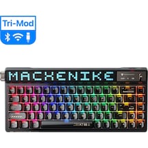 Machenike KT68 Pro Tri-Mode Yellow Switch LCD RGB İngilizce Oyuncu Klavye