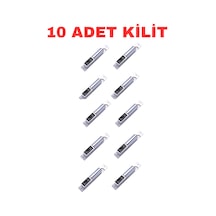 Sr-580 Selenoid Bolt Pimli Elektrikli Kilit 12v Dc Ahşap Metal Cam Pvc Kapı Uyumlu 10 Adet