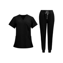 Dolıty Hemşirelik Üniformaları Fırçalama Seti Kısa Xl-siyah