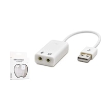 Hadron Hdx5263 Usb Harici Ses Kartı 7.1 Beyaz