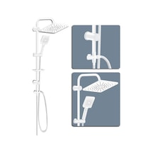 Bien Salvo Plus Beyaz Duş Kolonu Beyaz