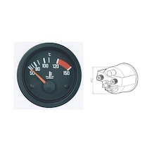 Isı Hararet Göstergesi 24v Ø 52mm 50/150 C Derece 113341a Ölçüsan