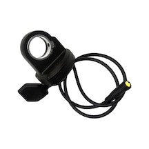 Suntek Elektrikli Bisiklet Thumb Throttle E-bike Hızlandırıcı Siyah