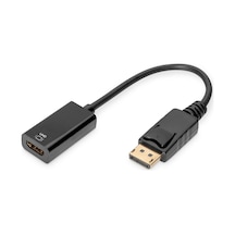Digitus Aktif Displayport Adaptör Kablosu - Dp - Hdmi Tip A - Hdm