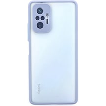 Xiaomi Redmi Note 10 Pro Uyumlu Kılıf Montreal Silikon Kapak - Gri