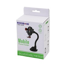 Wınnboss Car-06 Araç & Oto Telefon Tutucu 360 Eğilip Bükülen Akrobat Kol Vantuzlu & Oynar Baş& Genişlik Ayarı 100 2 Mixed