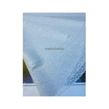 Güpür Dantel Görünümlü Kendinden Desenli Lüks Pvc Yuvarlak Muşamba Masa Örtüsü 152 Cm Beyaz