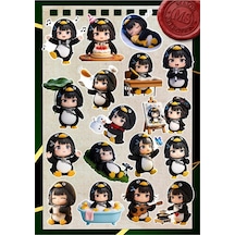 Gugu Gaga 17 Parça Sticker Seti 3-5 Cm Suya Dayanıklı Laptop, Defter, Tablet Ve Telefon Sticker Paketi