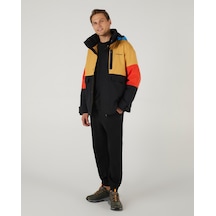 Skechers M Outerwear Coated Jacket Erkek Siyah Mont S242065-001 Siyah