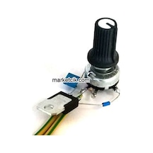Marketcik Siyah Işık Ayar Butonu Kablolu Seyyar Tas Dimmer