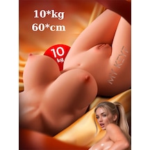 My Keyf Yeni Nesil 60 Cm 10 Kg Realistik Manken Çift Girişli Titreşimli Vajina Mastürbatör