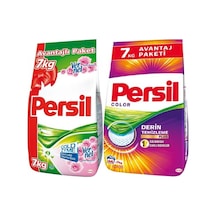Persil Matik Tozçamaşır Deterjanı7+7:14kg Gülünbüyüsükarma+renkli