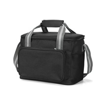 Symbee 15l Siyah Oxford Kumaş Soğutuculu Çanta - Su Geçirmez Peva İç Çekmece, Isı Yalıtımı, Çoklu Cep, Kamp-piknik İçin Dayanıklı Taşıma Siyah