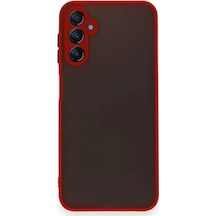 Newface Samsung Galaxy A15 4g Kılıf Montreal Silikon Kapak - Kırmızı