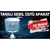 Altus AL 1122 Uyumlu Sebil Üstü Aparatı Kırılmaz,Hazneli (15 Metre Hortumlu)