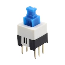 Ayt Tactile Push Buton Switch Düğme Anahtar 8x8 Mm 6 Pin Bacaklı 100 Bin Kullanım Ömrü