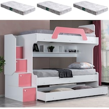 Ranza, Inci Yavrulu Ranza - Pembe 3 Adet Comfort Yatak 90 x 190 CM