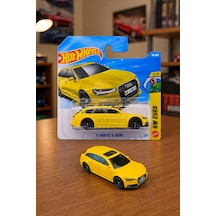 Hot Wheels '17 Audi Rs 6 Avant - Hw Euro Özel Seri Metal Oyuncak Araba Çok Renkli