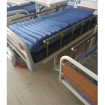 2 Motorlu Abs Başlıklı Tabanca Korkuluklu Hasta Karyolası