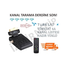 Sıkart Girişli Mini Uydu Alıcısı Tüplü Tv Uyumlu Örümcek Işıklı