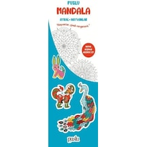 Puslu Mandala Çocuk Ayraç - Hayvanlar