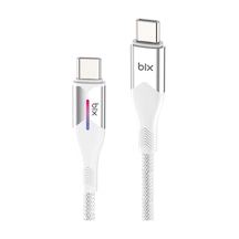 Bix BX05CC Type-C To Type-C 60 W Şarj Data Kablosu 1 M Beyaz