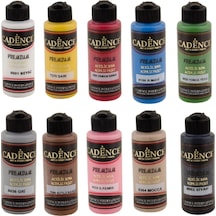 Cadence Akrilik Boya 120 ML 10'Lu Set