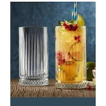 Paşabahçe 520445 Elysia Long Drink 4lü Su Meşrubat Bardağı 365 cc