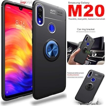 Samsung Galaxy Uyumlu M20 Stantli Yüzüklü Manyetik Kaliteli Ravel Kilif 566145216