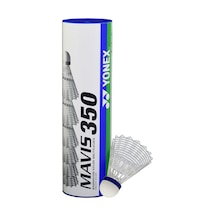 Yonex Mavis 350 6'Lı Beyaz Badminton Topu Yeşil Bant