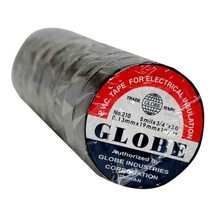 50 Adet Orijinal Globe İzole Elektrik Bandı Siyah Renkli