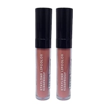 Staylong Lipcolor-kissproof Uzun Süre Kalıcı Lipgloss-yanık Gül 5 Ml 333 2li Paket Abanoz