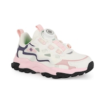 Pepino Çocuk Spor Ayakkabı Çevirmeli Döner Kilitli Mekanizma Kalın Tırtıklı Dişli Taban Outdoor Sneaker 2364 Pudra-mor