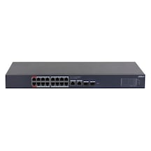 Dahua Cs4220-16gt-240 16 Port Gıgabıt + 2x1gb Sfp/rj45 Uplınk Cloud Yönetilebilir 240w Poe Rackmount Swıtch