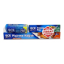 Ece Mutfak Kiti Pişirme Kağ.8li + Orta Cöp Pos.40lı + Orta Buz.pos.20li