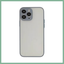 Bşkvirgo İphone 14 Pro Uyumlu Kılıf Montreal Silikon Kapak - Gri Bsk2026