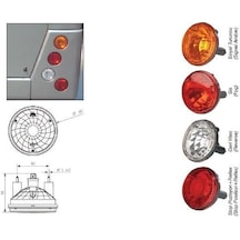 Stop Tekli Ask Daıresel Geri Vites 24v Temsa Prestij Otokar Doruk Güleryüz 50ad