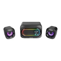 Md-511 5w+3w 2 Usb Rgb Ledli 2.1 Gaming Oyuncu Ses Ayarlı Speaker Hoparlör